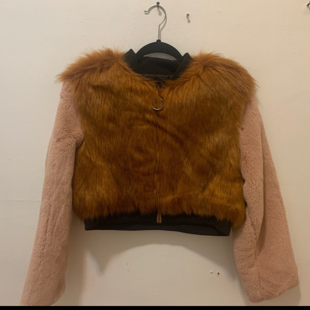 NWT Faux Fur Coat